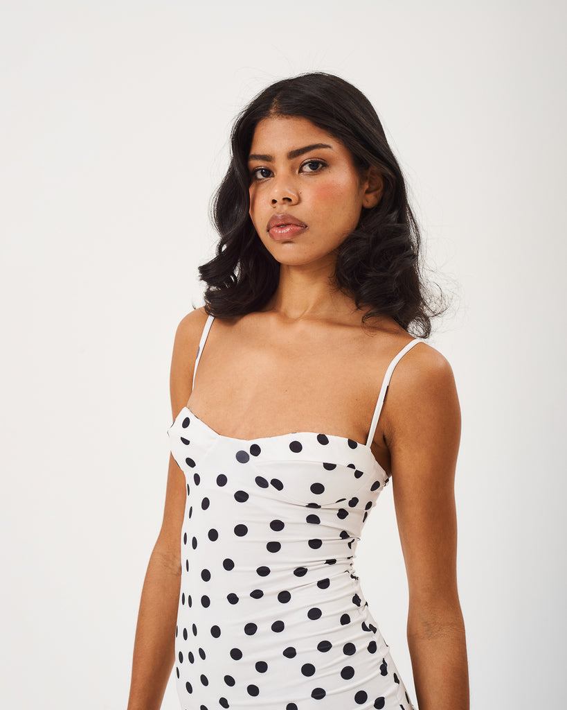 Vestido Self love Poá